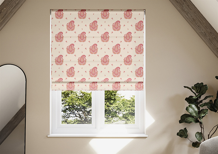 Petal & Block Boothi, Sunset - Twist&Fit Roman Blind - Image 3
